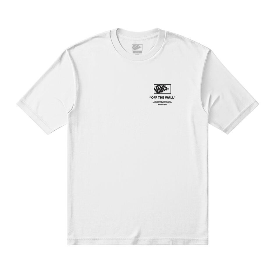 VANS Stacked Hi SS Tee  VN000PEWWHT1