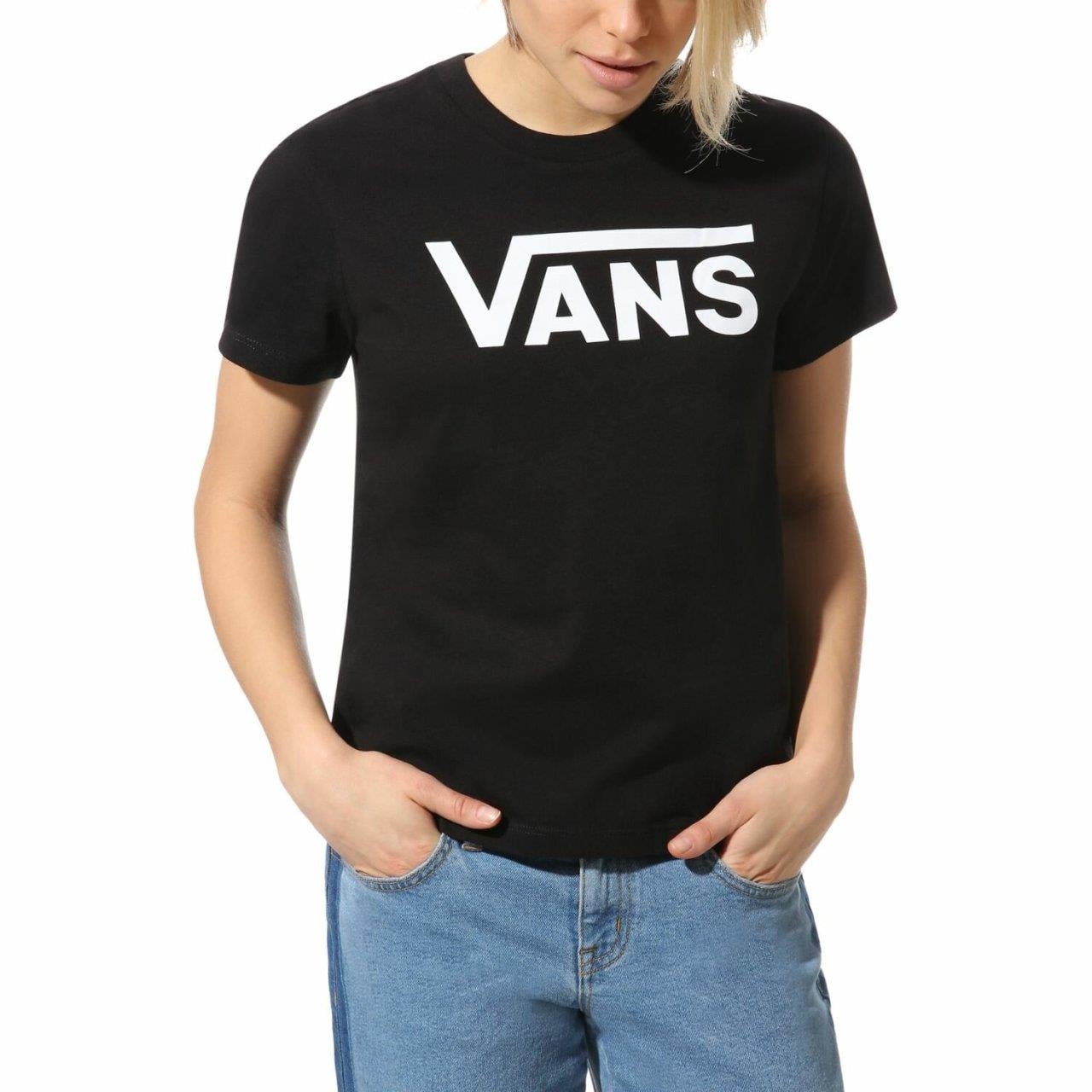 VANS WM FLYING V CREW TEE VN0A3UP4BLK1