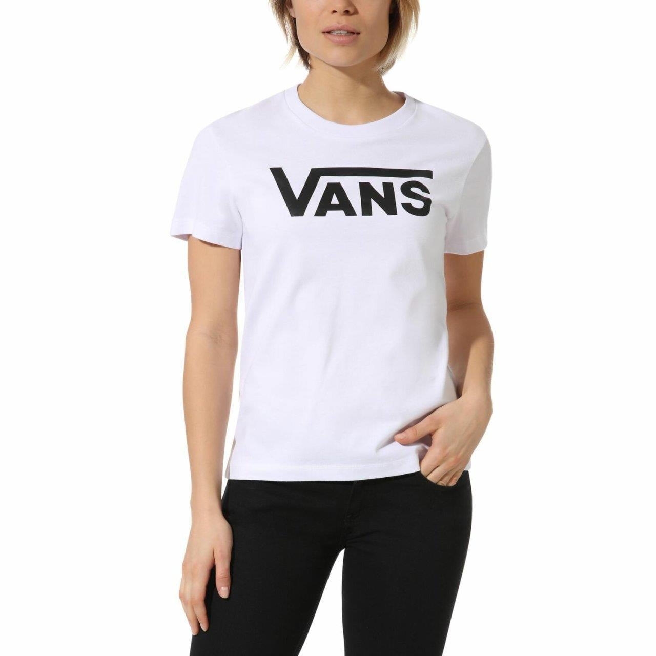 VANS WM FLYING V CREW TEE VN0A3UP4WHT1