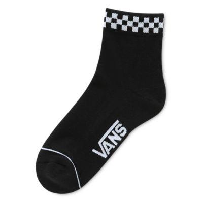 VANS WM Peek-A-Check Crew 6.5-10 1pk VN0A3Z92BLK1