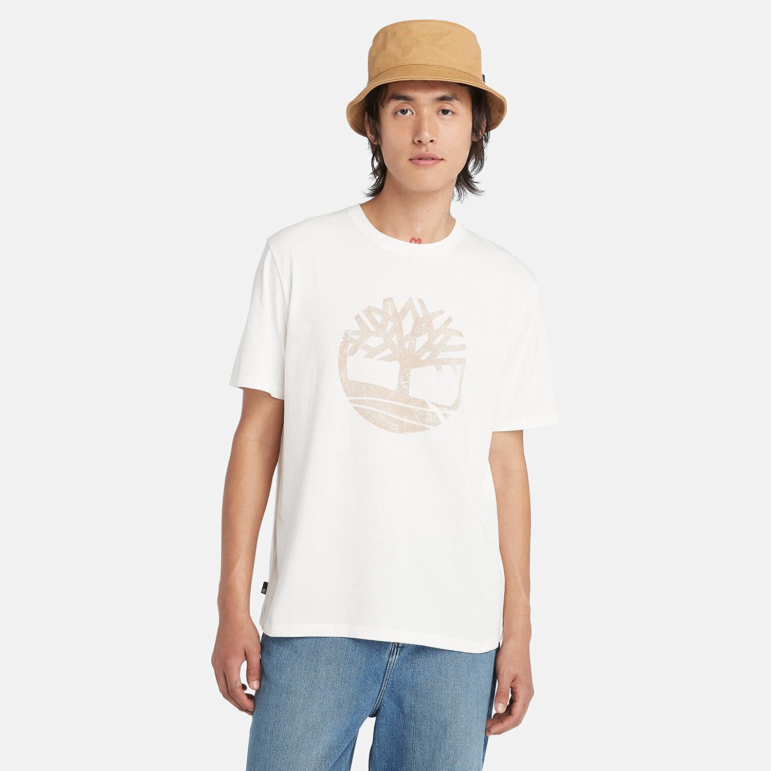 TIMBERLAND Garment Dye Logo Graphic Tee TB0A5UEKCR31