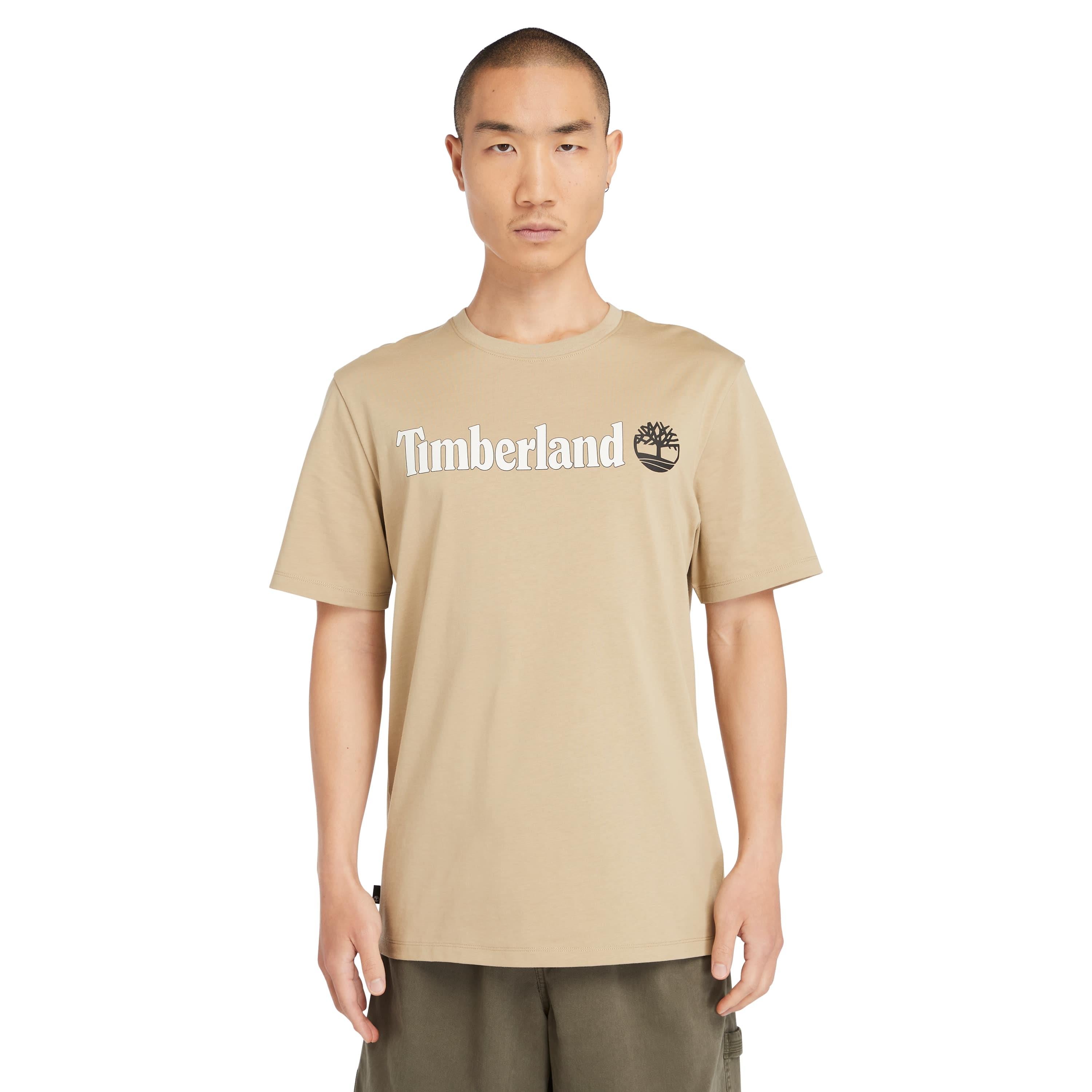 TIMBERLAND Linear Logo Short Sleeve Tee TB0A5UPQDH41