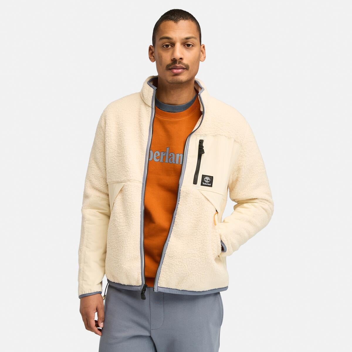 TIMBERLAND Sherpa Fleece Jacket TB0A62EBEFL1