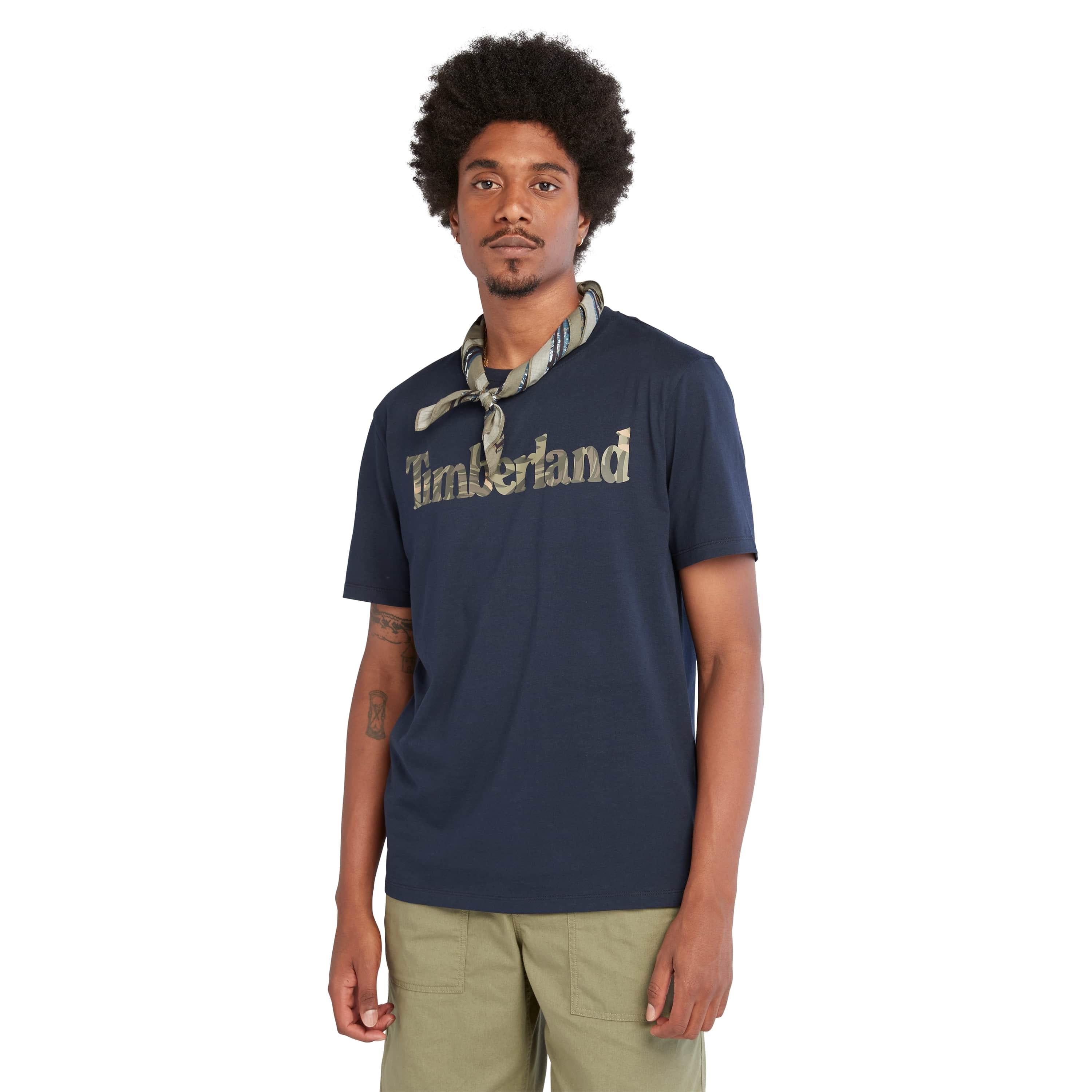 TIMBERLAND SS LINEAR L CAMO TEE TB0A68N14331