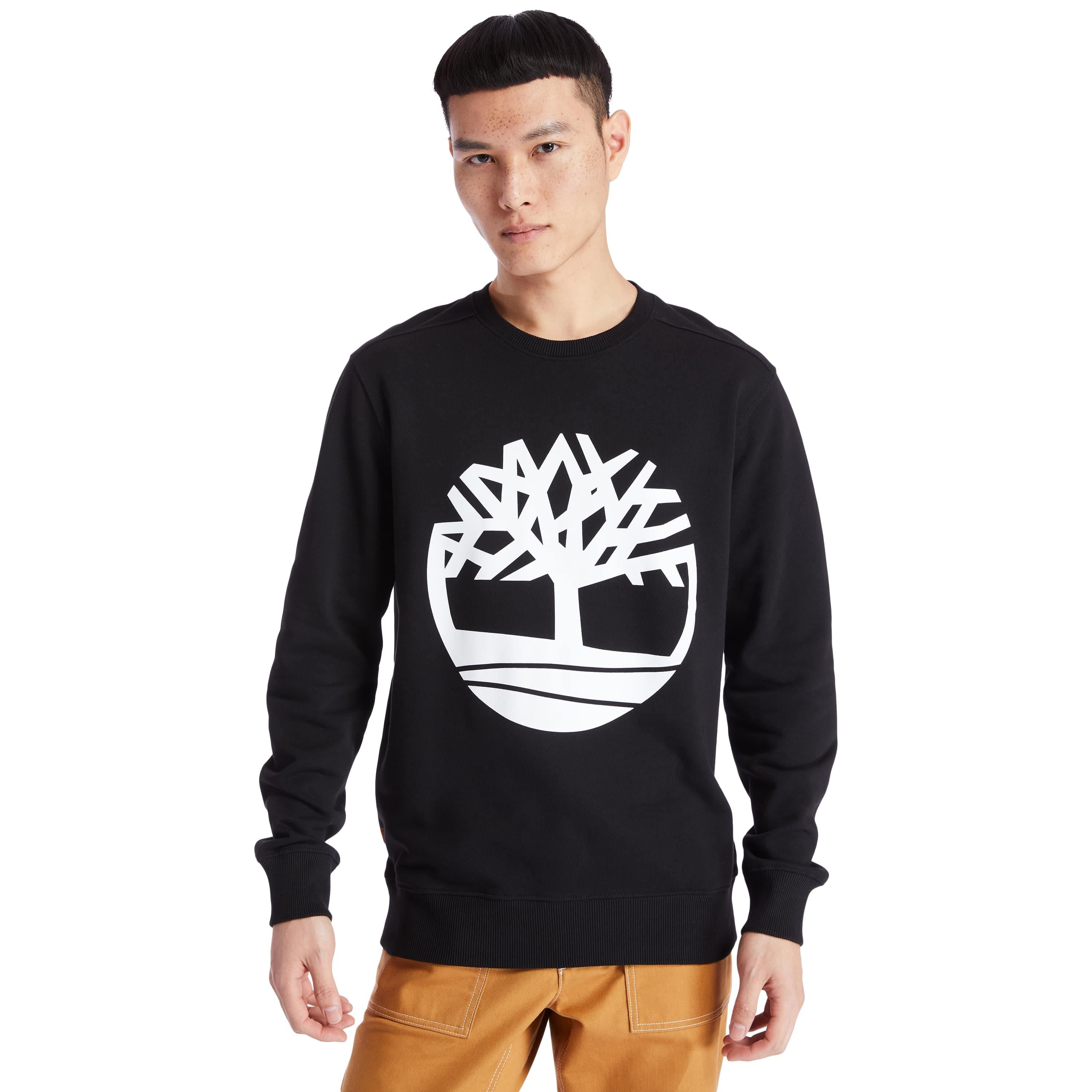 TIMBERLAND Tree Logo Crew Neck Sweatshirt TB0A2BJ8N921