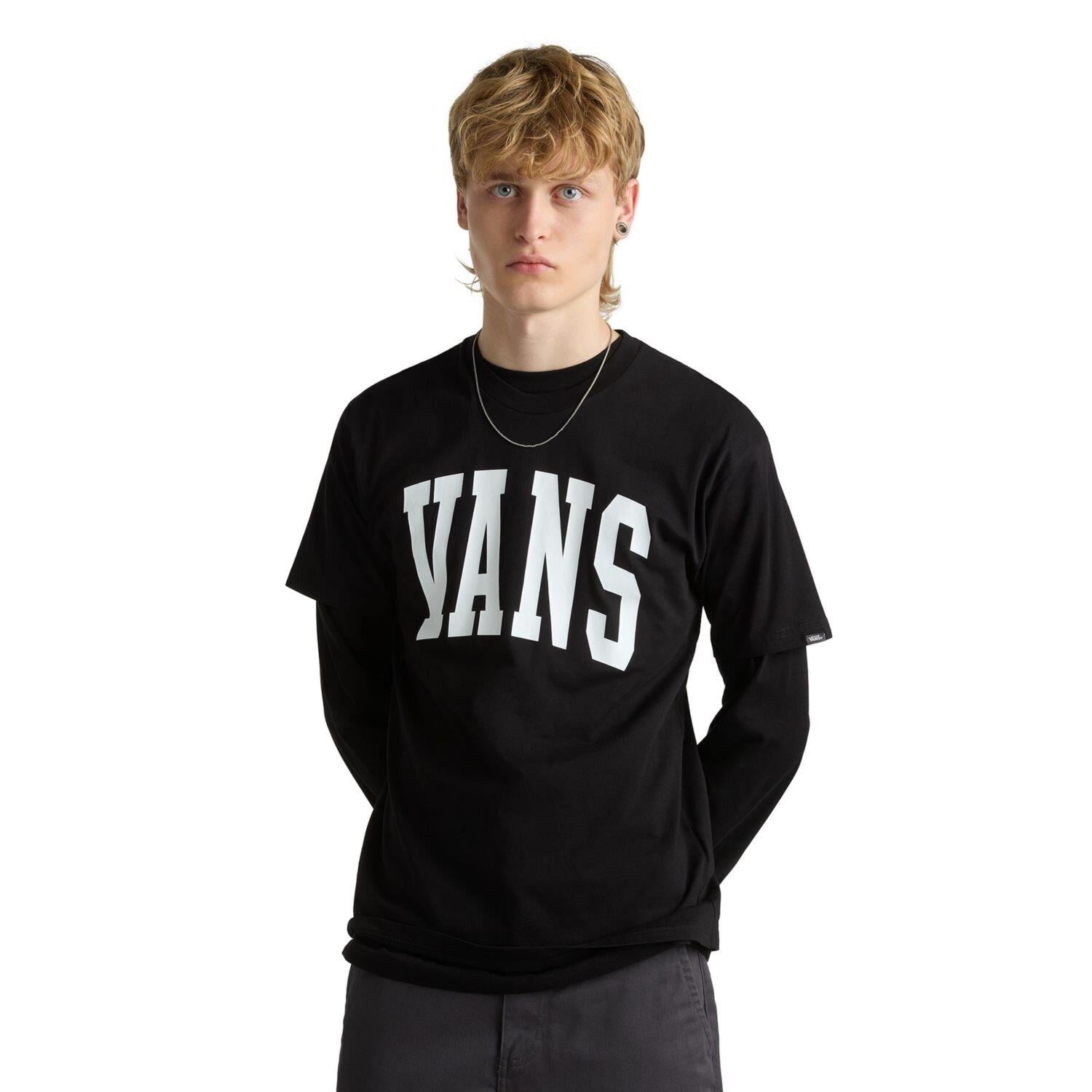 VANS ARCHED SS TEE VN000G47BLK1
