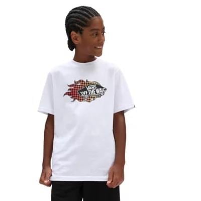 VANS FLAME SS BOYS VN0A7TU4WHT1