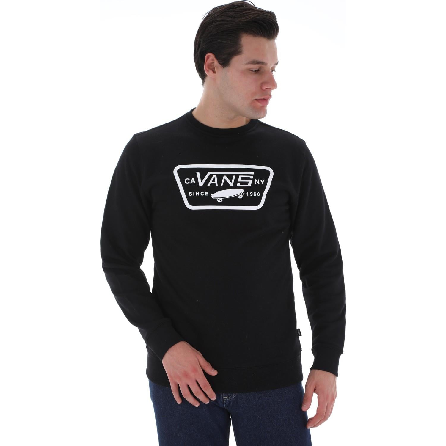 VANS MN FULL PATCH CREW II  VN0A45CIBLK1