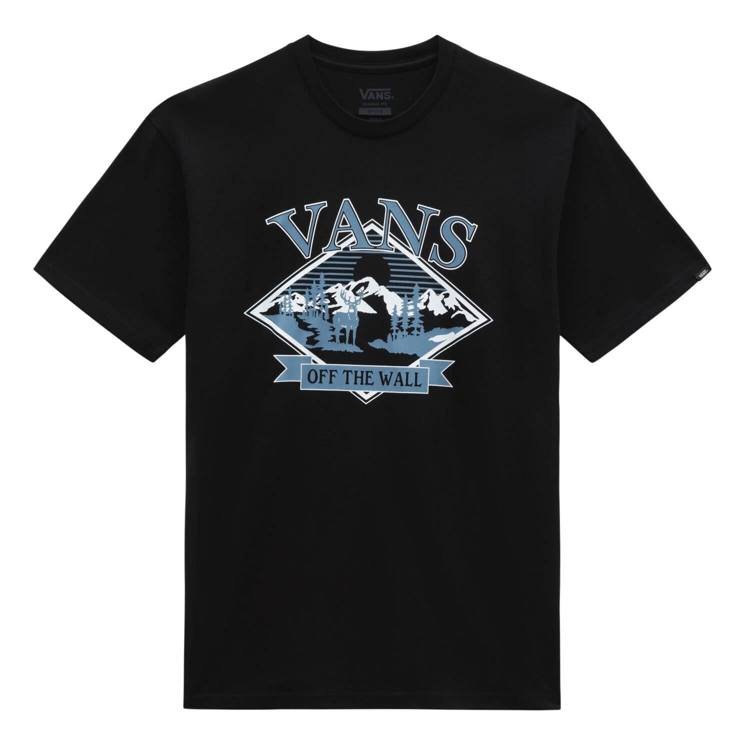 VANS MOUNTAIN SCENIC SS TEE  VN0008RSBLK1