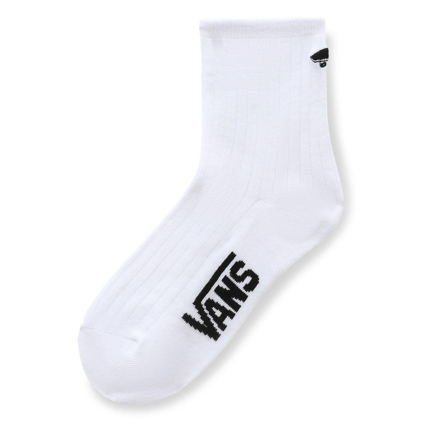VANS WM Kickin It Crew Sock 6.5-10 1pk VN0A5EZCWHT1
