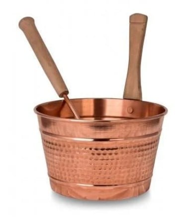 Bakır Sauna Kovası