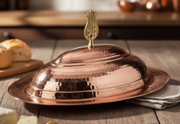 el dövme bakır sunumluk