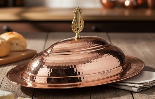 bakır iskender tabağı