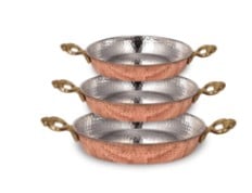 el yapımı bakır tava