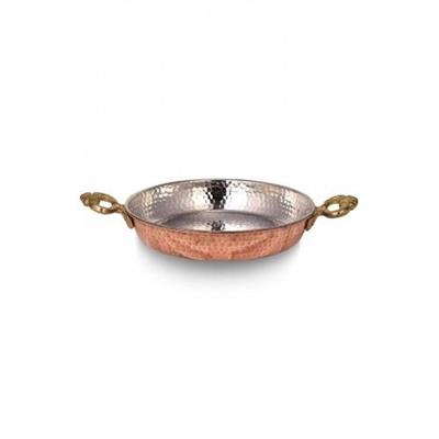 Turna Copper Beef Pan 3 No 18 Cm Hand Forged Red Turna7583-1