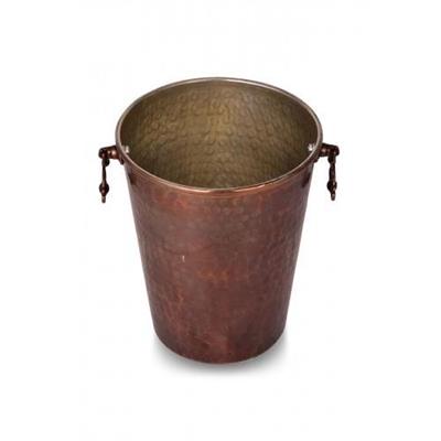 Turna Bakır Adalı Buz Kovası 15 Cm El Dövme Oksit Turna2553-3
