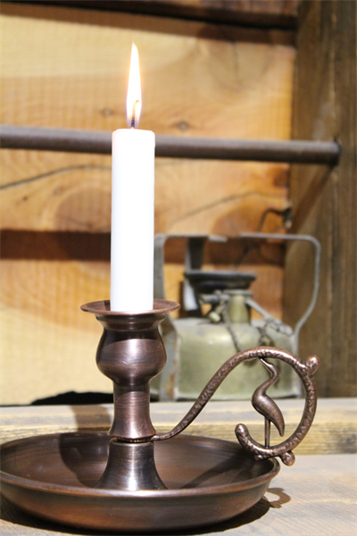 Turna Bakır Alem Mumluk Düz OKSİT Kulp Turna2624-3