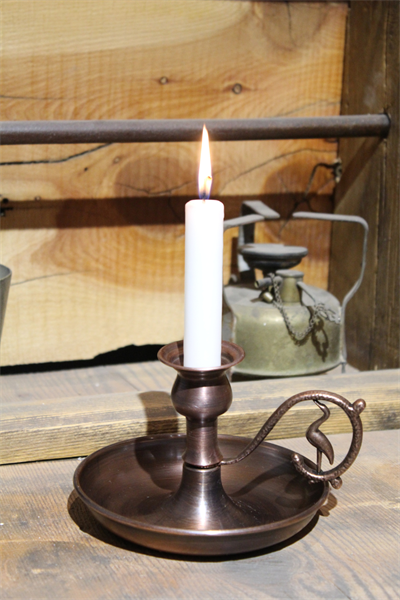 Turna Bakır Alem Mumluk Düz OKSİT Kulp Turna2624-3