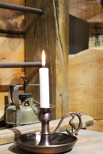 Turna Bakır Alem Mumluk Düz OKSİT Kulp Turna2624-3