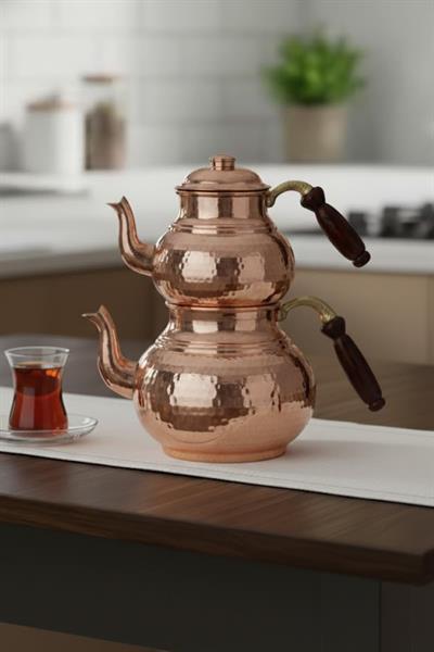 Turna Copper Classic Teapot No 1 Fine Hand Forged Red Turna1964-1