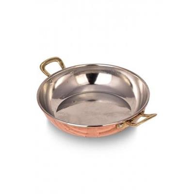 Turna Copper Çelebi Pan 3 No 18 Cm Flat Red Turna7555-1