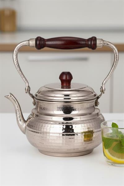 Turna Bakır İtalyan Demlik El Dövme Nikel Turna1961-2