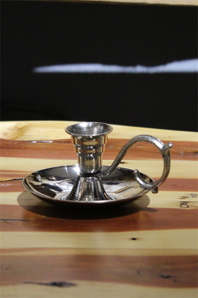 Turna Bakır Elit Mumluk & Şinanay & El Şamdanı Kendinden Iğneli Mum Hediyeli Nikel Turna2619-2