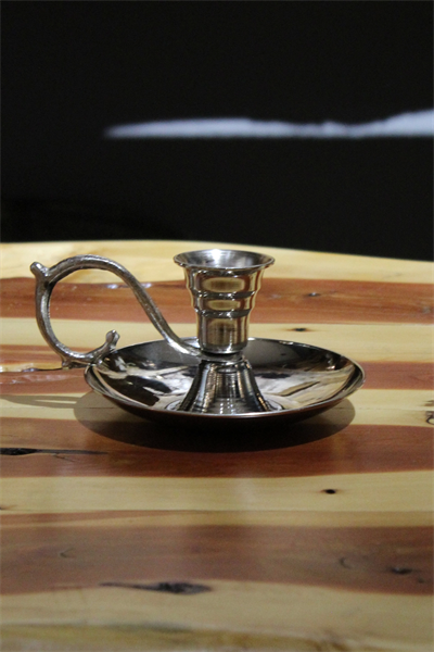 Turna Bakır Elit Mumluk & Şinanay & El Şamdanı Kendinden Iğneli Mum Hediyeli Nikel Turna2619-2