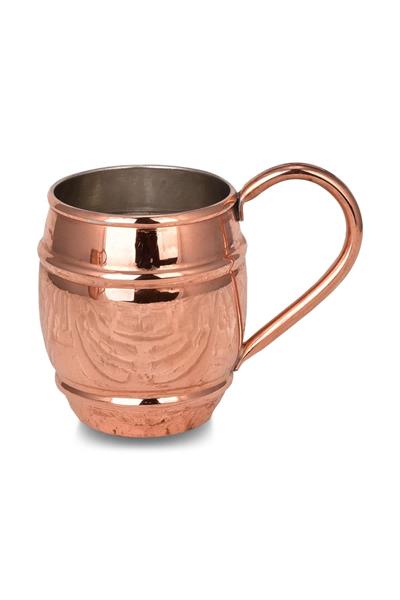 Turna Copper Grande Glass No 1 Plain 500 Ml Red Turna0498-1