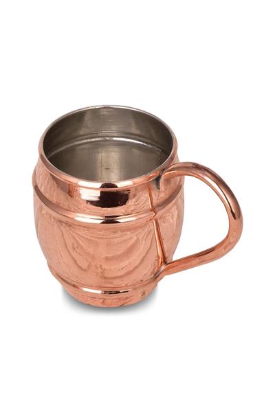 Turna Copper Grande Glass 1 No Plain 500 Ml Set of 4 Red Turna0498-41