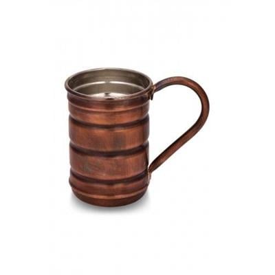 Turna Copper Scottish Glass Straight 380 Ml Set of 6 Oxide Turna0489-63