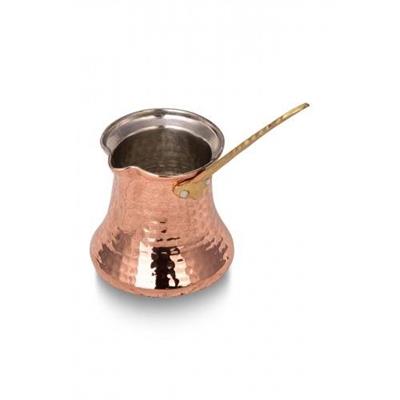 Turna Copper Kervan Coffee Pot 5 No Thin 5 Cup Machine Forged Red Turna1223-1