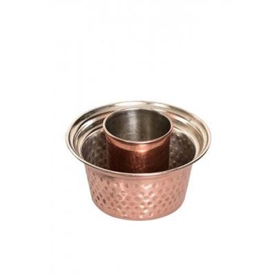 Turna Bakır Klasik Ehlikeyf Makine Dövme 2li Takım Kırmızı Turna3300-21