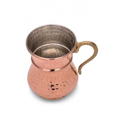 Turna Copper Cord Mug Machine Forged 250 Ml Set of 2 Red Turna0488-21