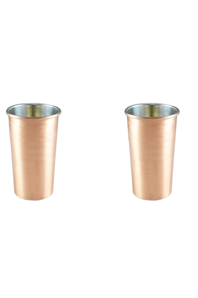 Turna Copper Lungo Glass Straight 530 Ml Set of 2 Scotch Turna0507-24