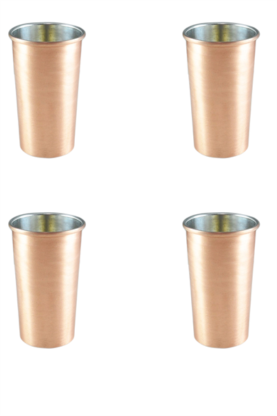 Turna Copper Lungo Glass Straight 530 Ml Set of 4 Scotch Turna0507-44