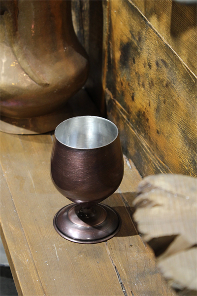 Turna Copper Merlot Wine Glass 500 Ml Flat Oxide Turna0504-3