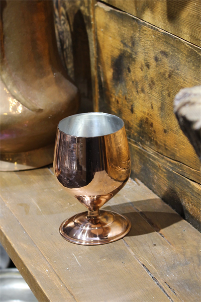 Turna Copper Merlot Wine Glass 500 Ml Plain Red Turna0504-1