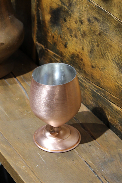 Turna Copper Merlot Wine Glass 500 Ml Straight Scotch Turna0504-4