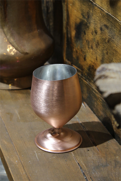 Turna Copper Merlot Wine Glass 500 Ml Straight Scotch Turna0504-4