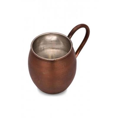 Turna Copper Moscow Mule Glass Straight 500 Ml Set of 4 Oxide Turna0493-43
