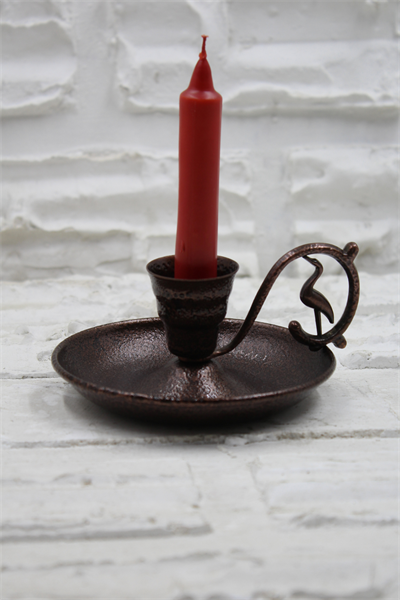 Metal Nostalji Mumluk & El Şamdanı Kendinden Iğneli Acı Kahve Oksit Kulp Turna2623-3