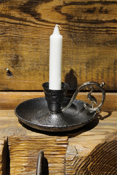 Metal Nostalji Mumluk & El Şamdanı Kendinden Iğneli Gümüş Turna2623-5