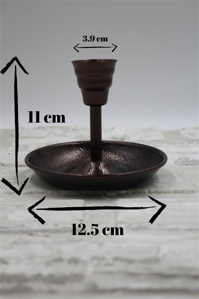 Metal Vintage Mumluk & El Şamdanı Acı Kahve Turna2623-6