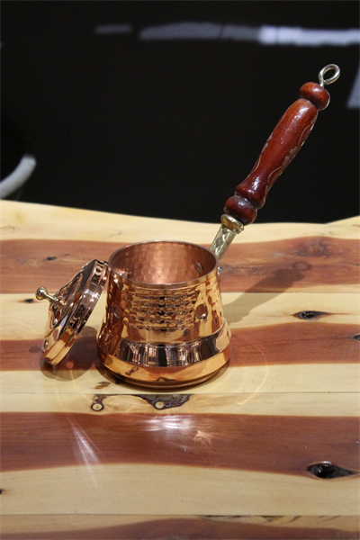 Turna Bakır Otantik Ritüel Gezdirme Tütsülük & Buhurdanlık Kırmızı