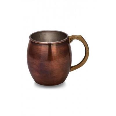 Turna Copper Riva Glass Straight 550 Ml Set of 2 Oxide Turna0500-23