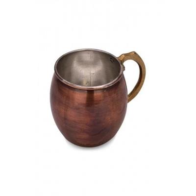 Turna Copper Riva Glass Straight 550 Ml Set of 2 Oxide Turna0500-23