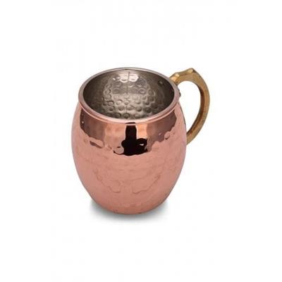 Turna Copper Riva Glass Hand Forged 550 Ml Set of 2 Red Turna0466-21