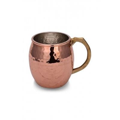 Turna Copper Riva Glass Hand Forged 550 Ml Set of 4 Red Turna0466-41