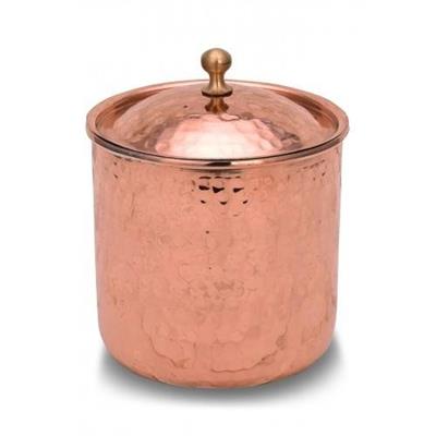 Turna Copper Saffron Spice Bowl No 1 Hand Forged Red Turna0001-1